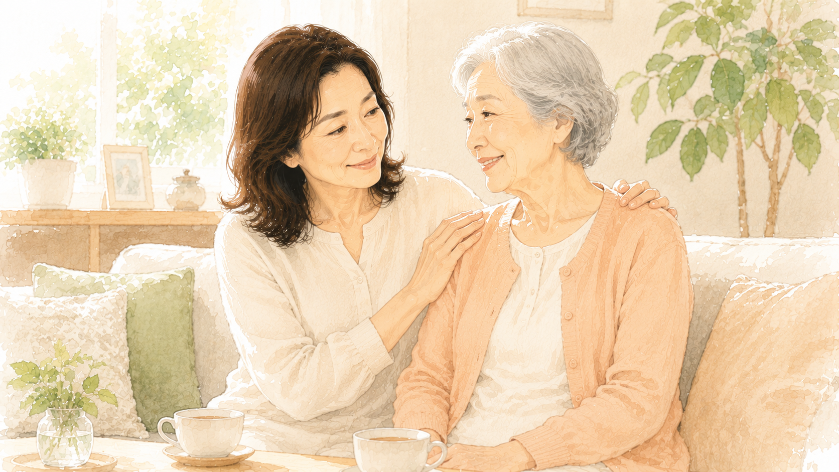 更年期と親の介護が重なってつらい|自分を守りながら向き合う「ダブルケア」の考え方