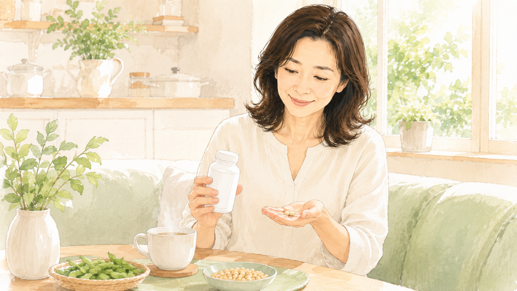 エクオールサプリ(エクエル)を3ヶ月飲んだ正直レビュー|更年期のゆらぎは変わった?